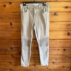 PISTOLA AUDREY GRAY MOTO JEANS - Size 30 - Revolve